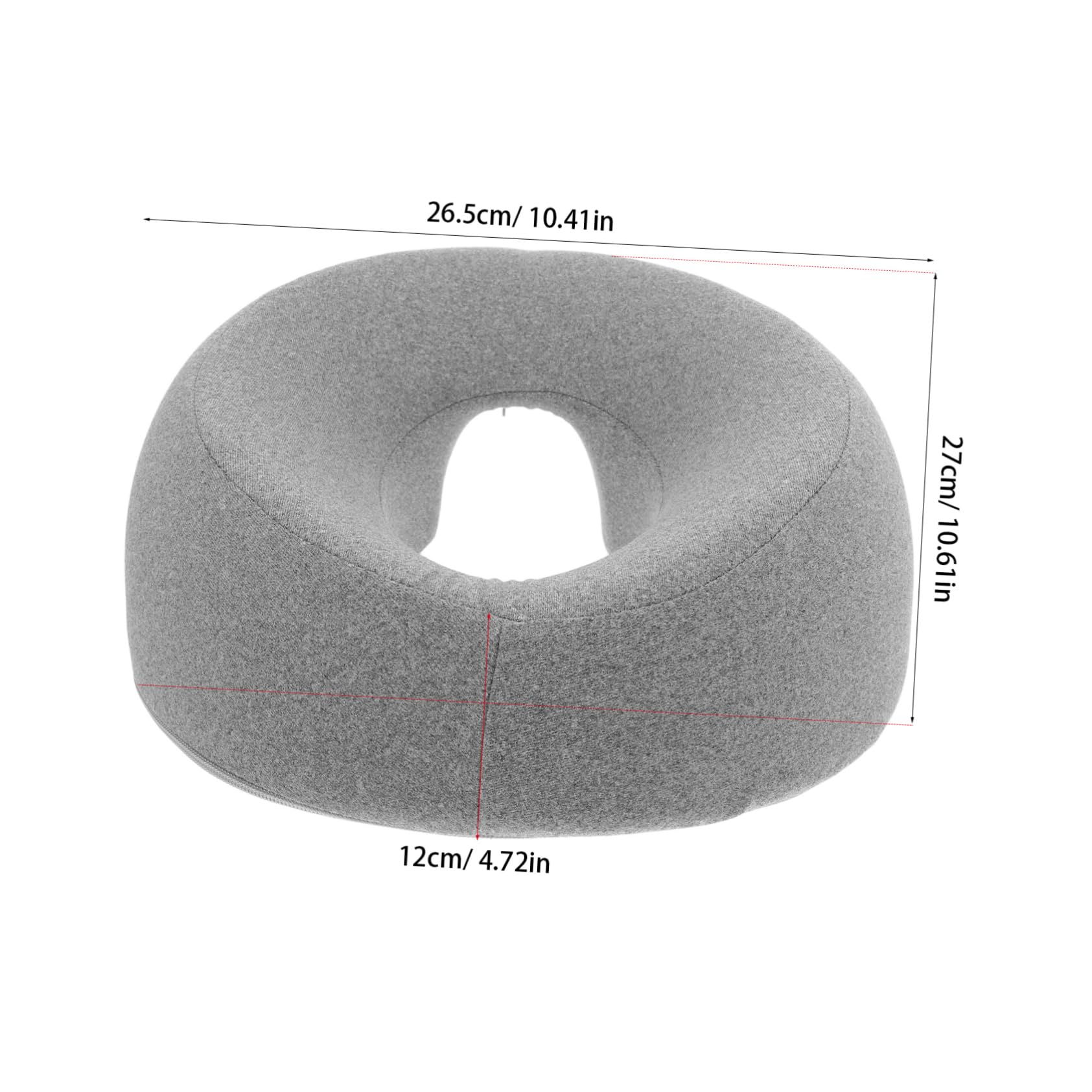 FOMIYES Massage Headrest Pillow Washable Cover for Bed or Table Soft and Breathable Spa Pillow for Face down