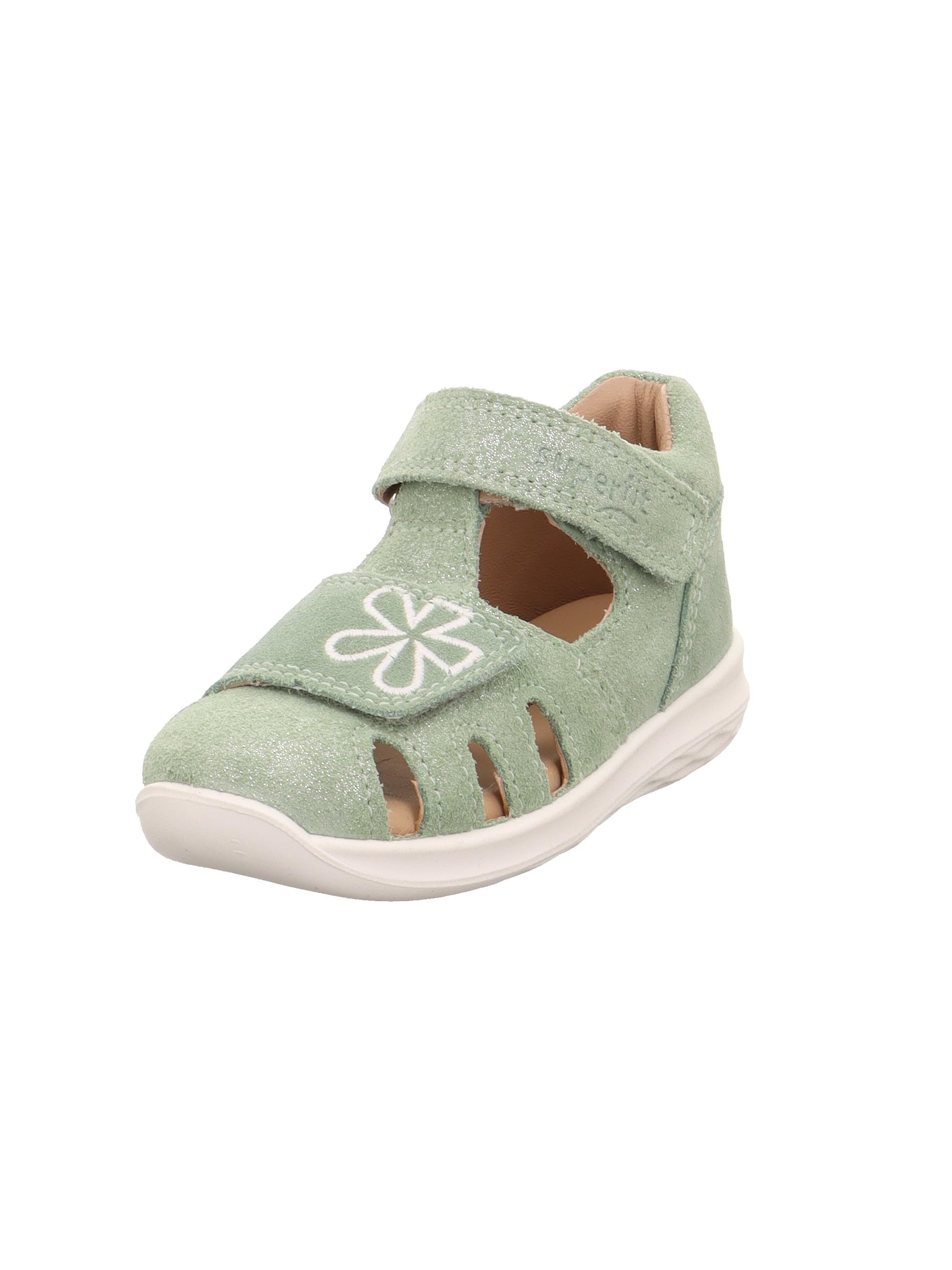 Superfit Girls' Bumblebee Sandal, Light green 7500, 8 UK Child