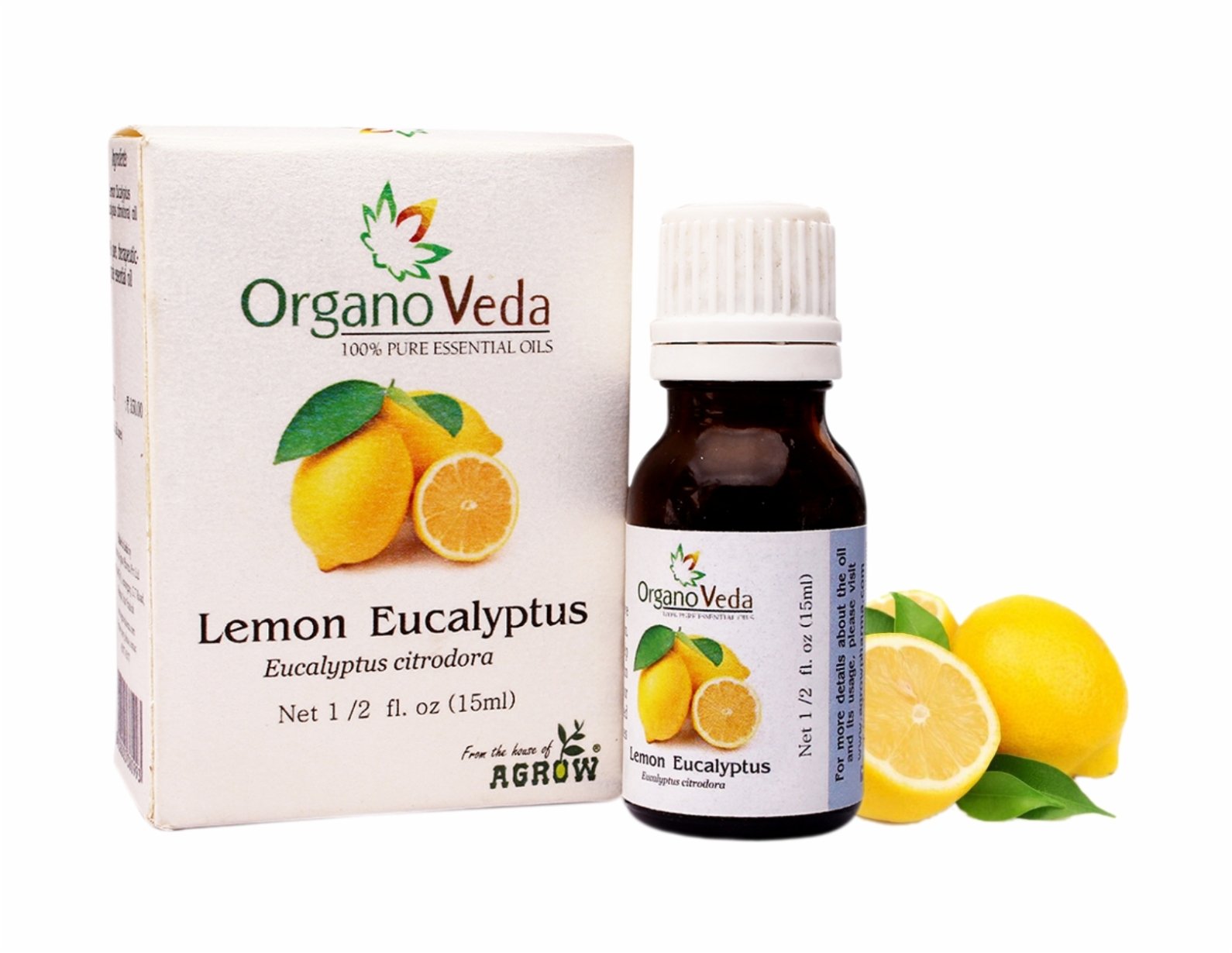 Organo Veda Lemon Esssential Oil, 15ml