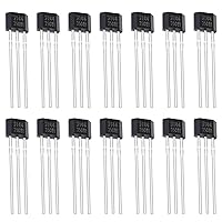 Vista 32 de 2N2222 2N2222A Transistores amplificadores NPN de silicio TO-92 60V 800mA (Paquete de 200 piezas)