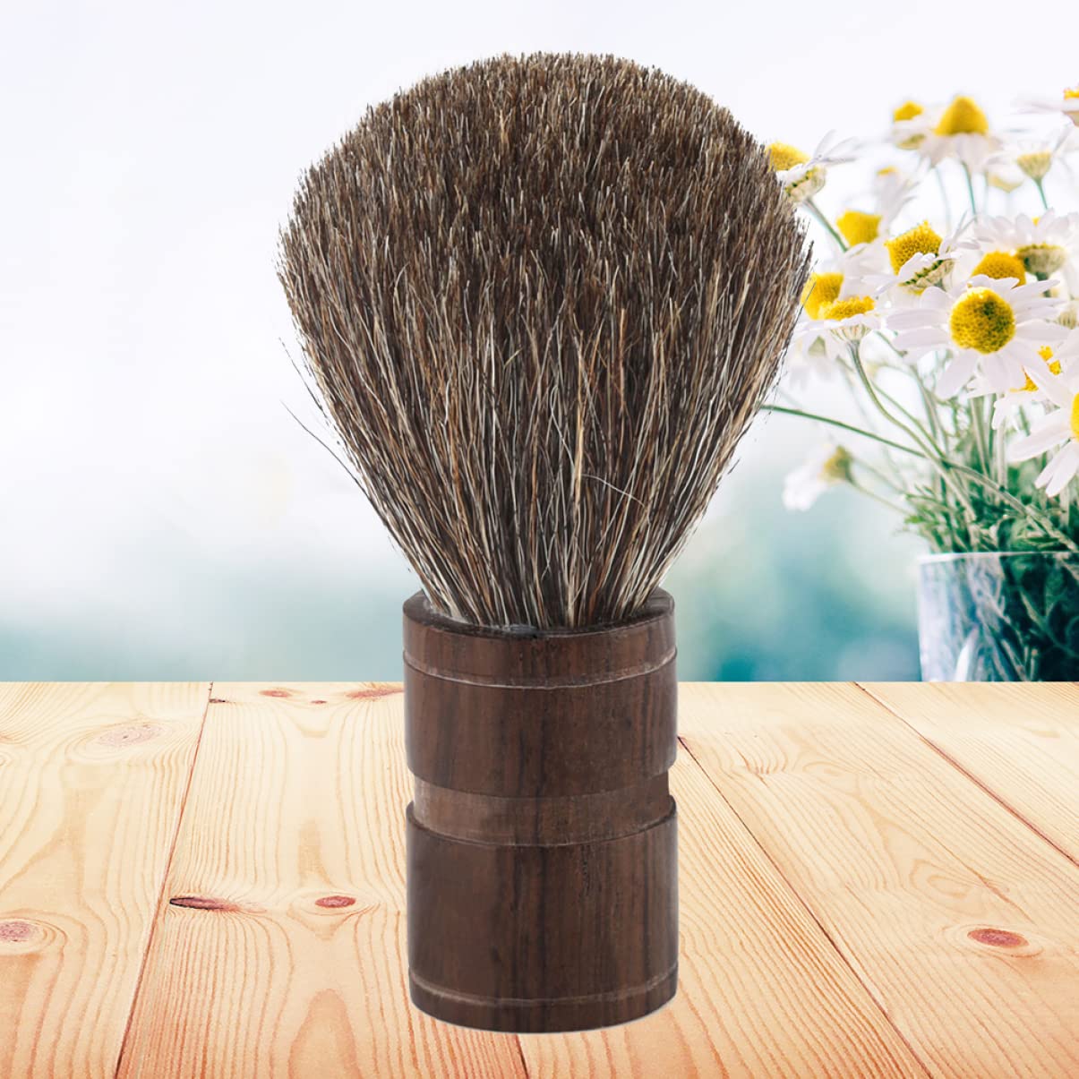 FRCOLOR 3pezzi Spazzola Per Barba Legno Naturale Con Setole Di Cinghiale Strumento Per La Della Barba e Rasatura Per Uomini Facile Da Trasportare Per Regali Occasioni Speciali