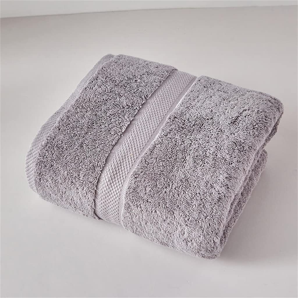 Cotton Bath Towels Household Hotel Combed Cotton Bath Towels Household Mens and Womens Bath Towel Color D Size