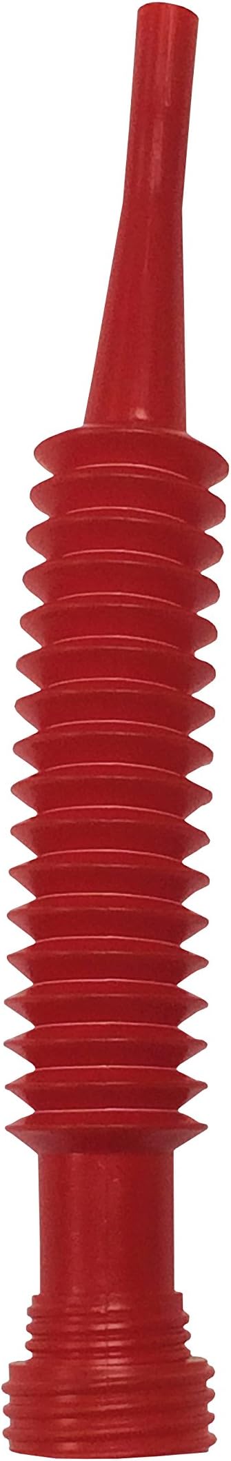 WirthCo 32187 Funnel King Flex-O-Spout Red Flexible Polyethylene Pour Spout