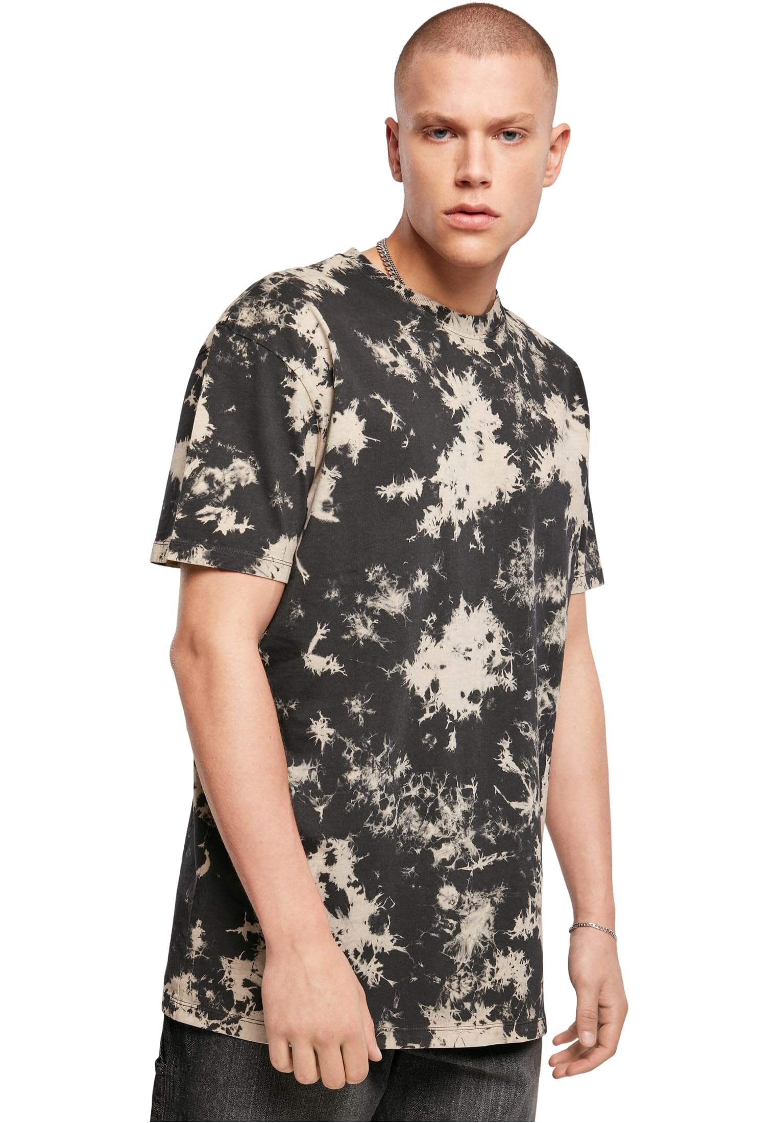 Urban Classics T-Shirt Herren Oversized Bleached Tee