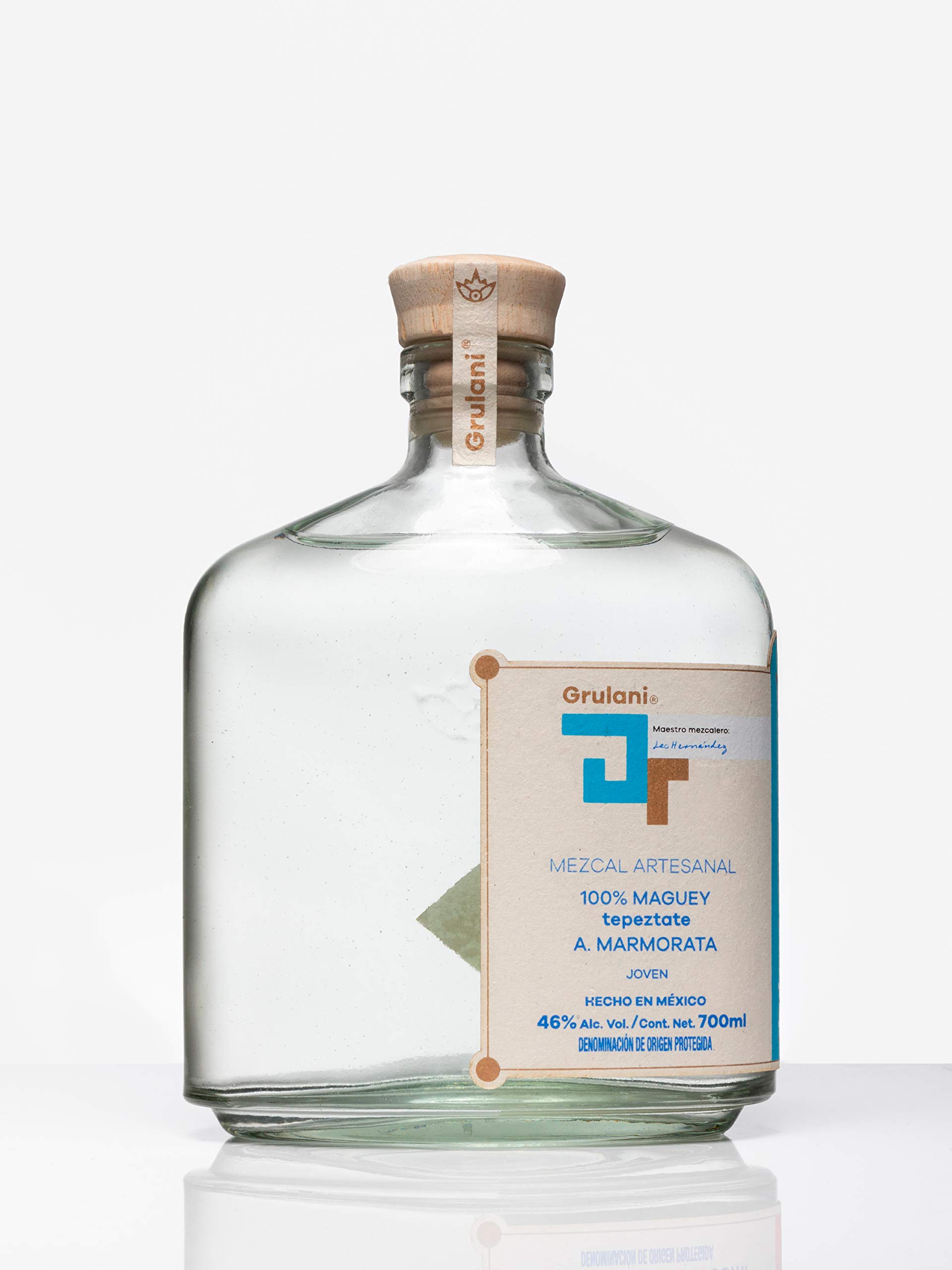 MEZCAL ARTESANAL GRULANI 100% Tepeztate