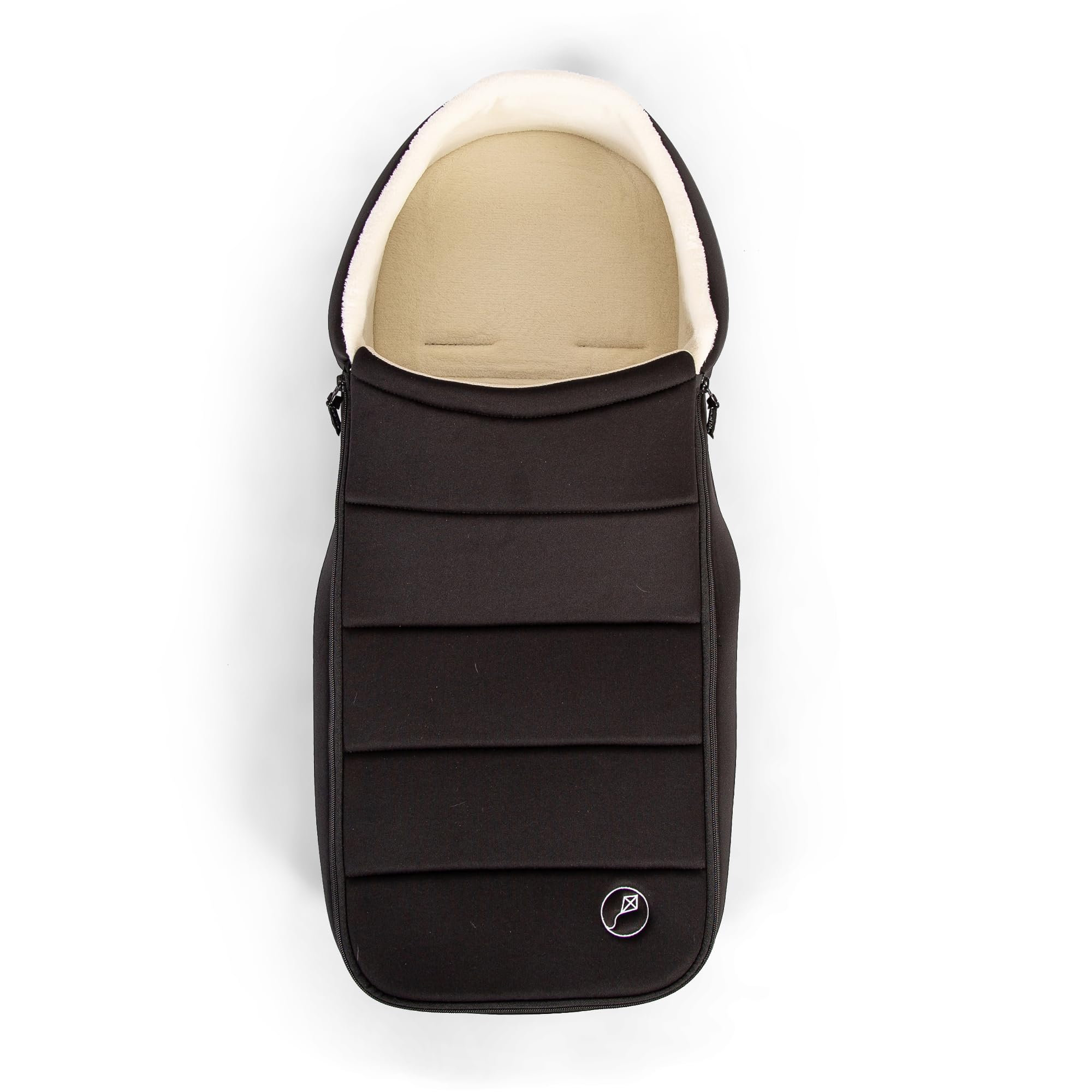 Red Kite Snuggo - Coprisedile universale da viaggio, colore: nero e crema