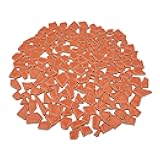 200g Ceramic Mosaic Tiles for Crafts,Irregular Stained Ceramic 0.2