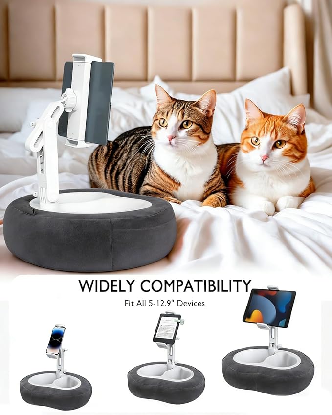 Soporte de Almohada para Tablet Miledi, Compatible con 4.7-12.9 Pulgadas miniatura 4