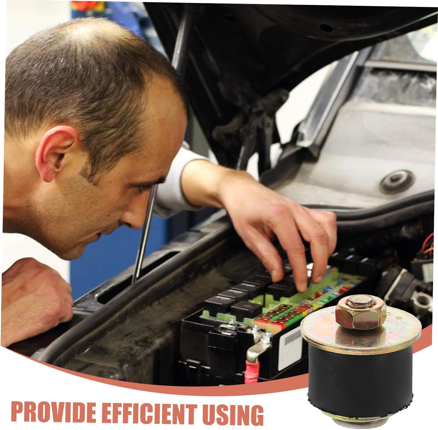 Mobestech 8pcs Rubber Expansion Leak Prevention Oil Fill Bungs for Automotive Industrial Use Rubber Construction for Sealing and Maintenance