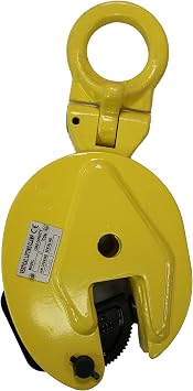 PLESIU V-Lift Industrial Vertical Plate Lifting Clamp Steel 2204 lb WLL