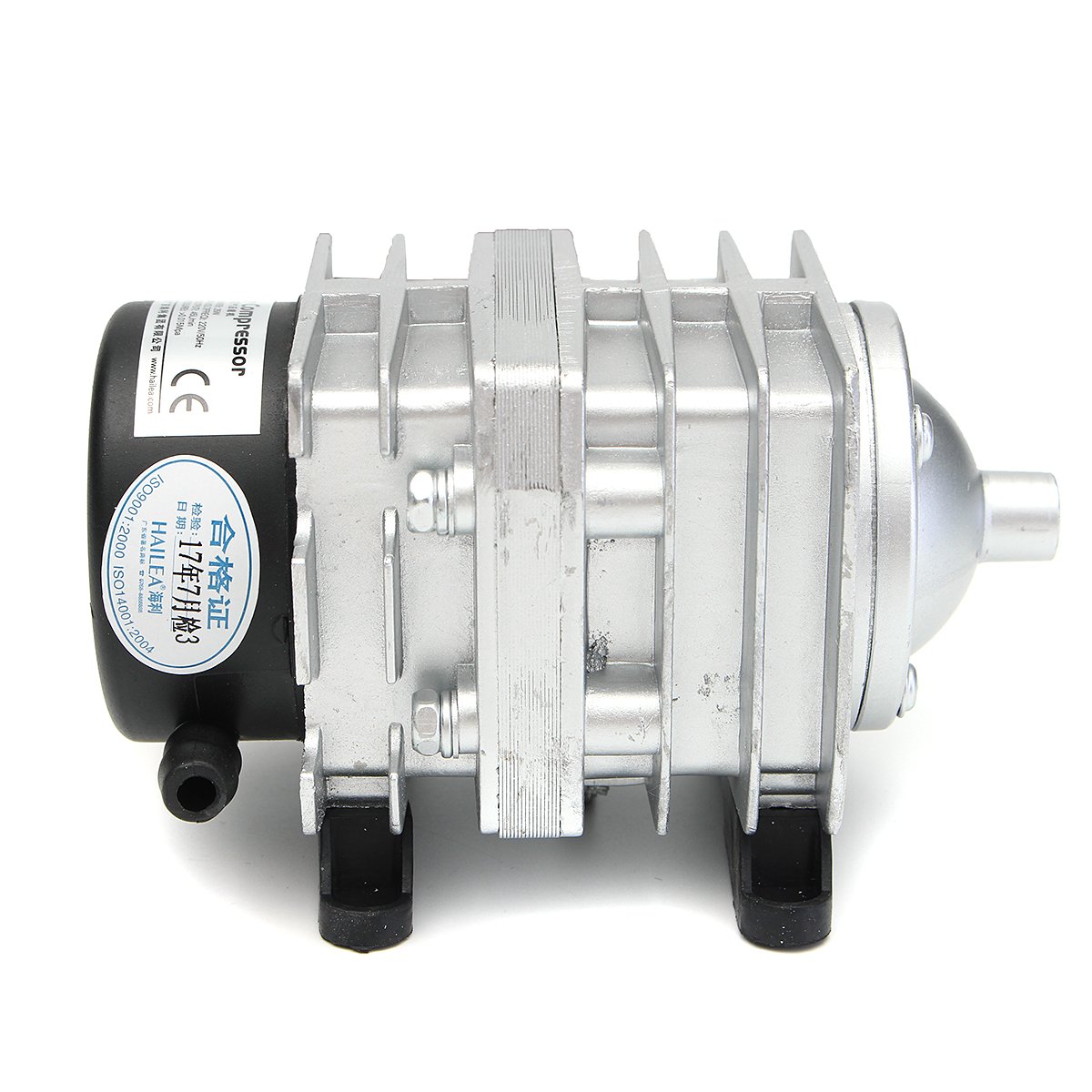 45L/Min 25W Elettromagnetico Compressore Acquario Ossigeno Stagno Aria Aeratore Pompa