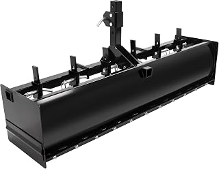 ALMULOO 55 Inch 3-Point Box Scraper, CAT-0 Hitch Tractor Attachment