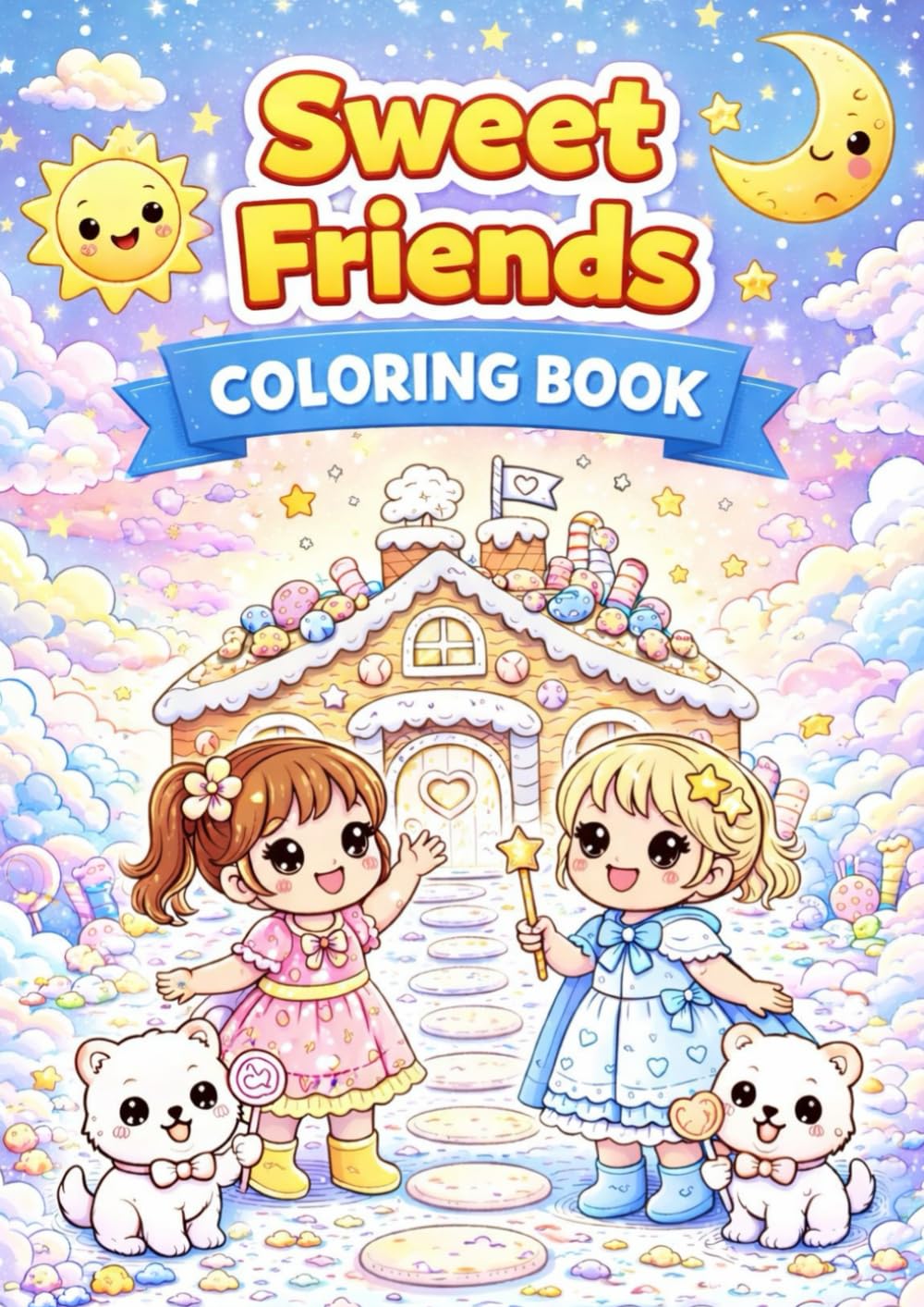 Sweet Friends Coloring Book
