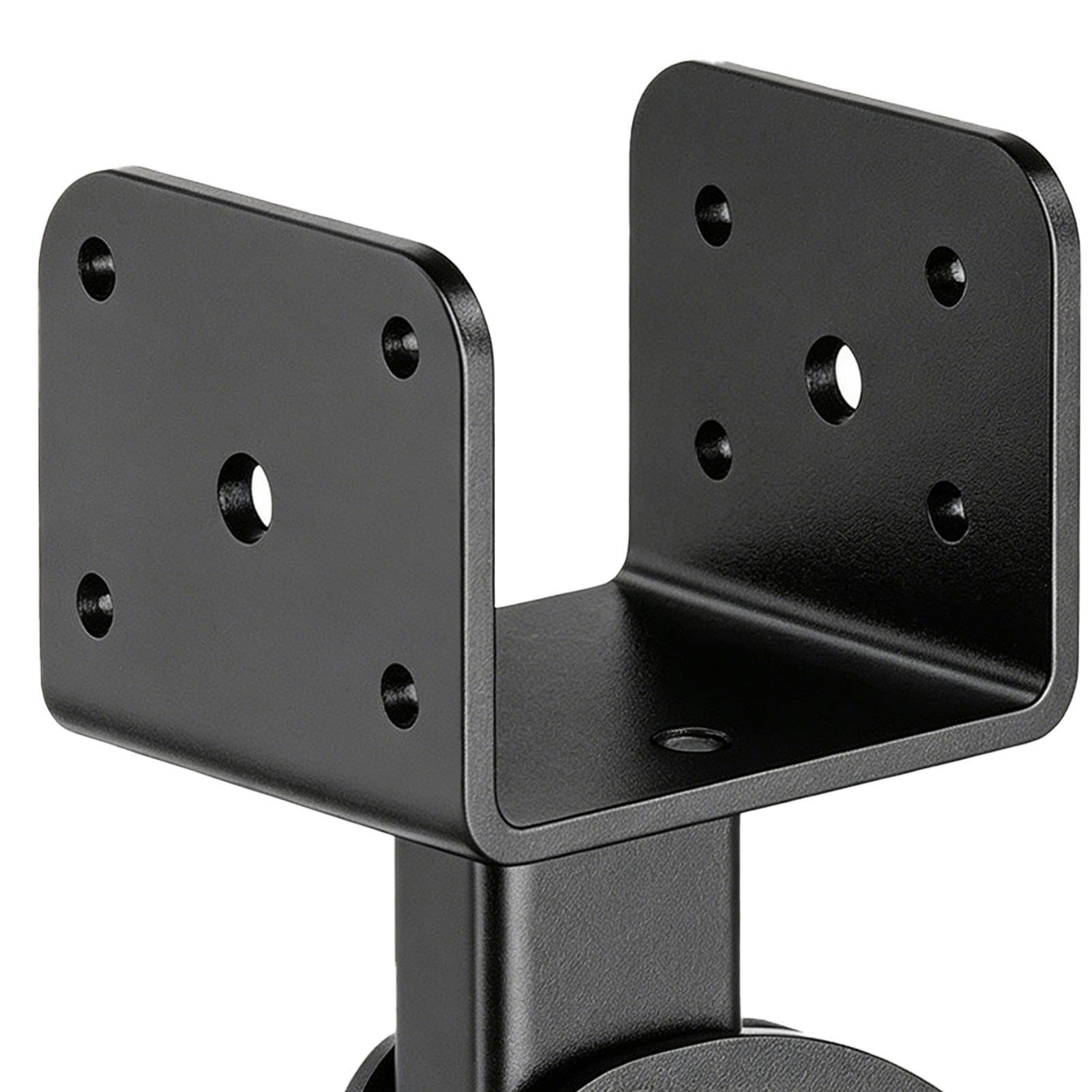 Supporti per tetto regolabili, supporto di sicurezza, supporto di rinforzo da 9,8 x 3,54 x 9,05 pollici con acciaio robusto, materiale di fissaggio in metallo, supporto per struttura con design re
