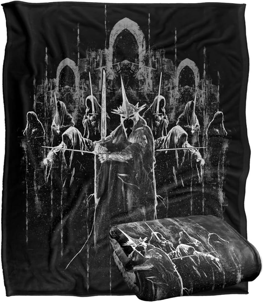 The Lord of The Rings Blanket, 60"x80" The Nine Silky Touch Super Soft Throw Blanket