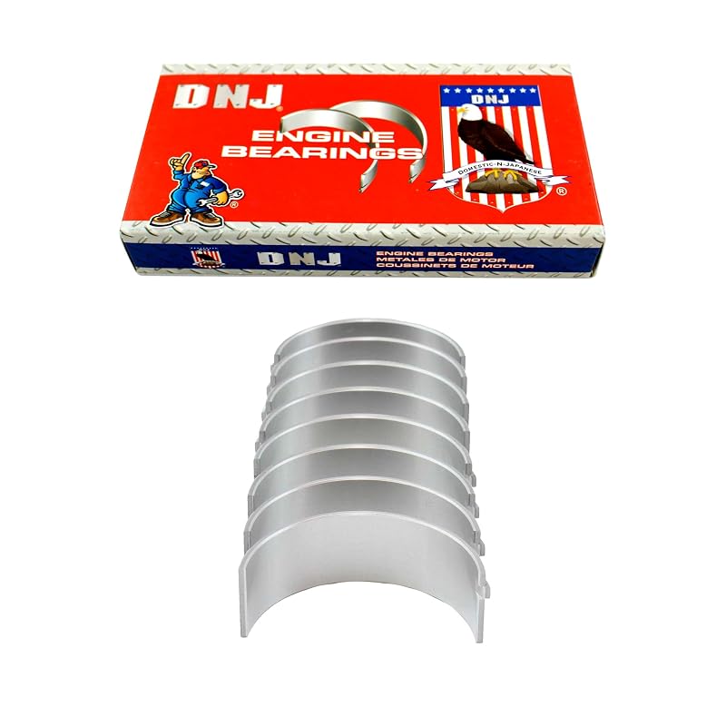 Jogo de bronzinas de biela DNJ RB345 medida padrão para Chevrolet Sonic e Cruze 1.8L – 1 conjunto
