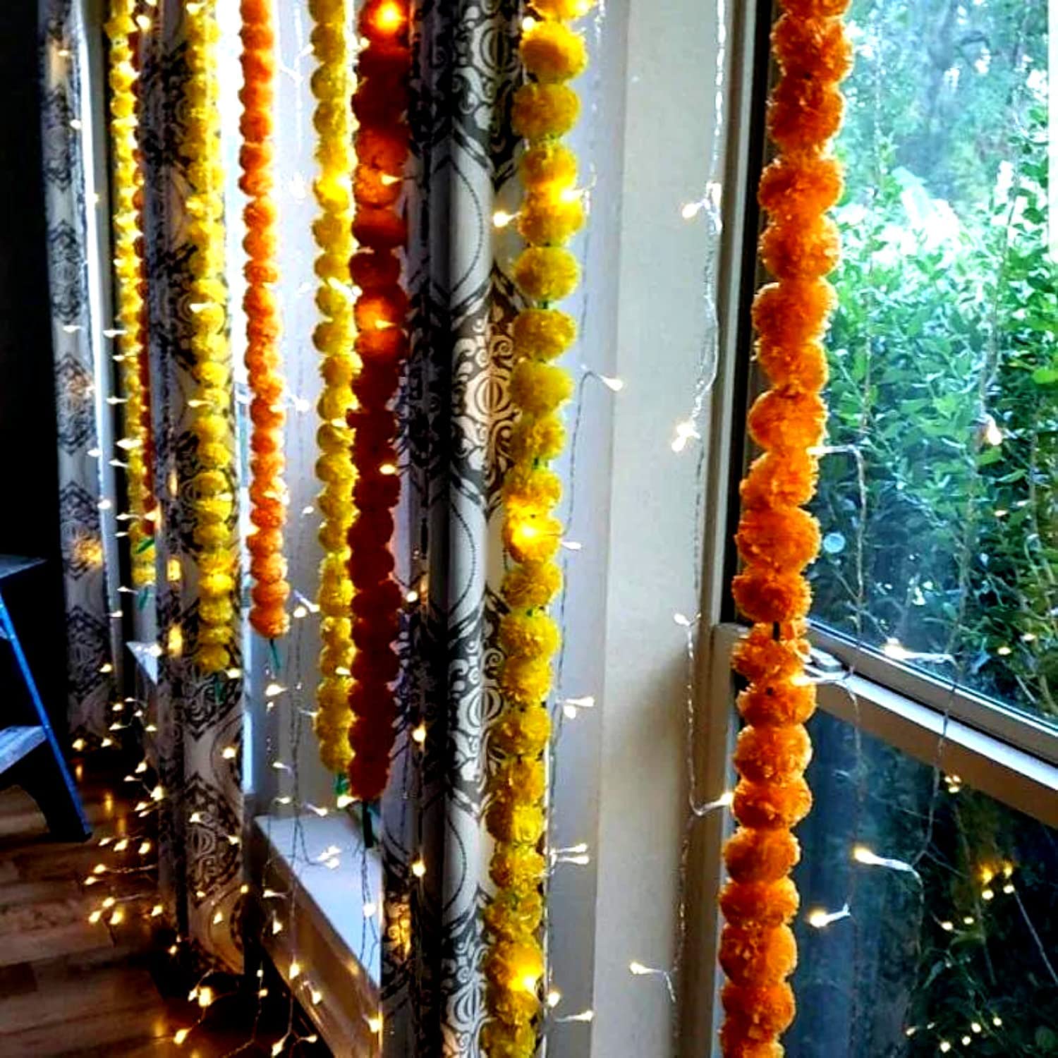Ghirlanda Decorativa A Triangoli In Feltro Da Parete 1,2 M - Festone Fai Da Te Per Matrimoni, Diwali, Navratri, Compleanni E Decorazione Casa (Confezione Da 10, Colori Misti)