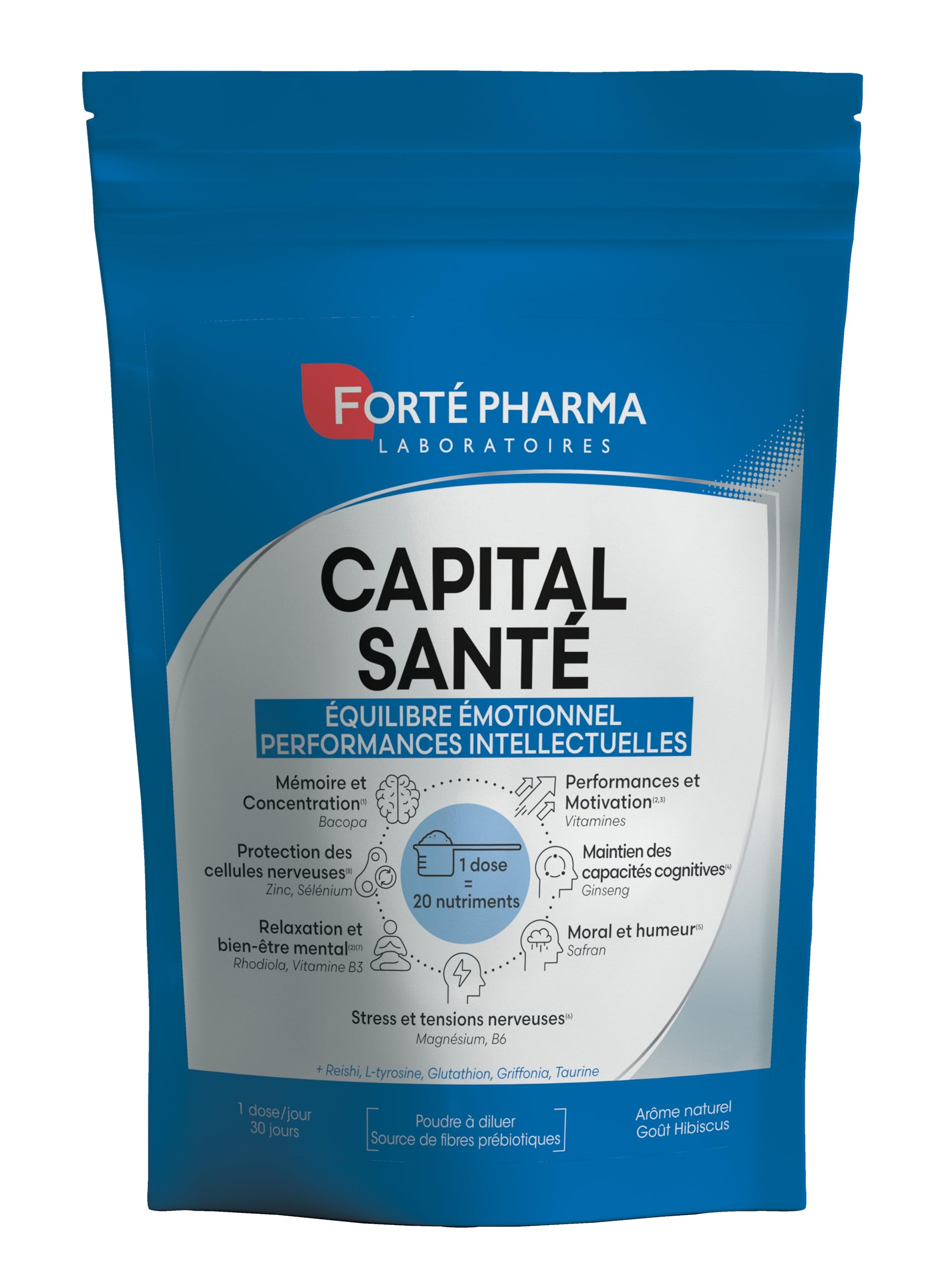 Forté Pharma Capital Santé Équilibre Émotionnel Performances 20 nutriments