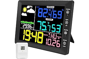 Urageuxy Weather Station Wireless: Accurate Digital Weather Forecast for Your Home