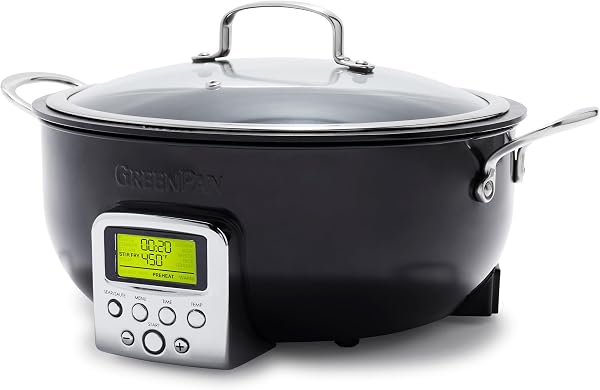 GreenPan Elite Essential Smart Electric Skillet Pot