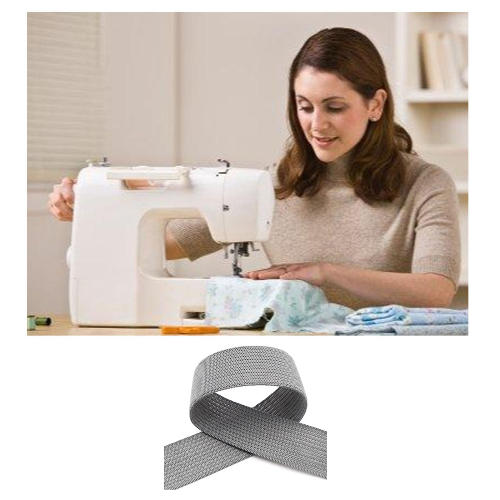 Elastico Per Cucito Colorato - 5 Metri, Largo 20 Mm, In Poliestere Elasticizzato - Foto 11