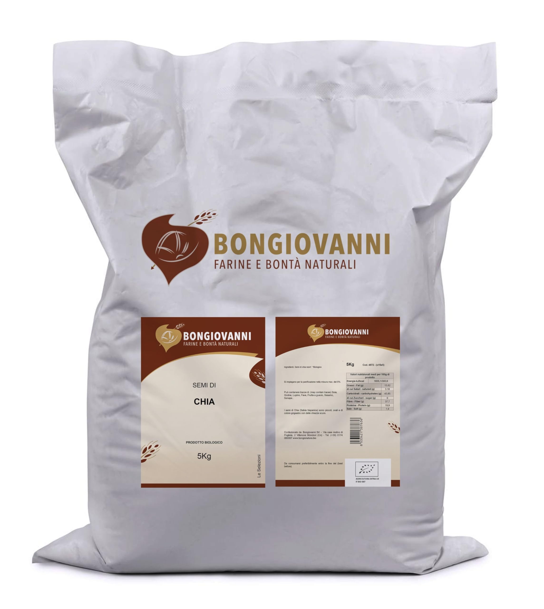 Chia (Samen) 5 kg Bio