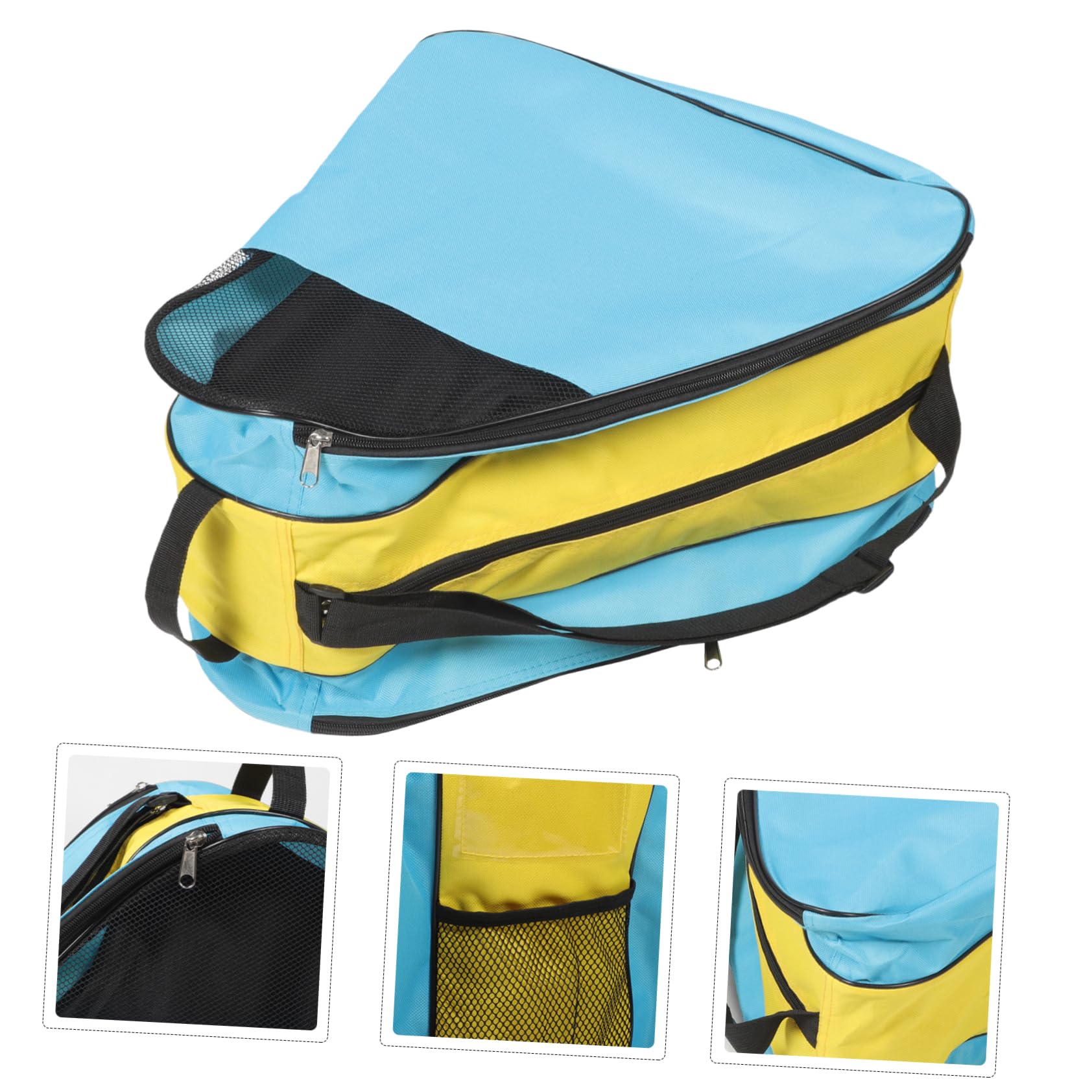 UKCOCO Borsa Porta Pattini Rotelle in Nylon con Cerniera, Zaino per Scarpe da Pattinaggio, Resistente e Pratica, per Trasporto e Protezione Quotidiana