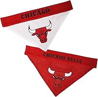 Vista 32 de Pets First Bandana reversible y ajustable de la NBA