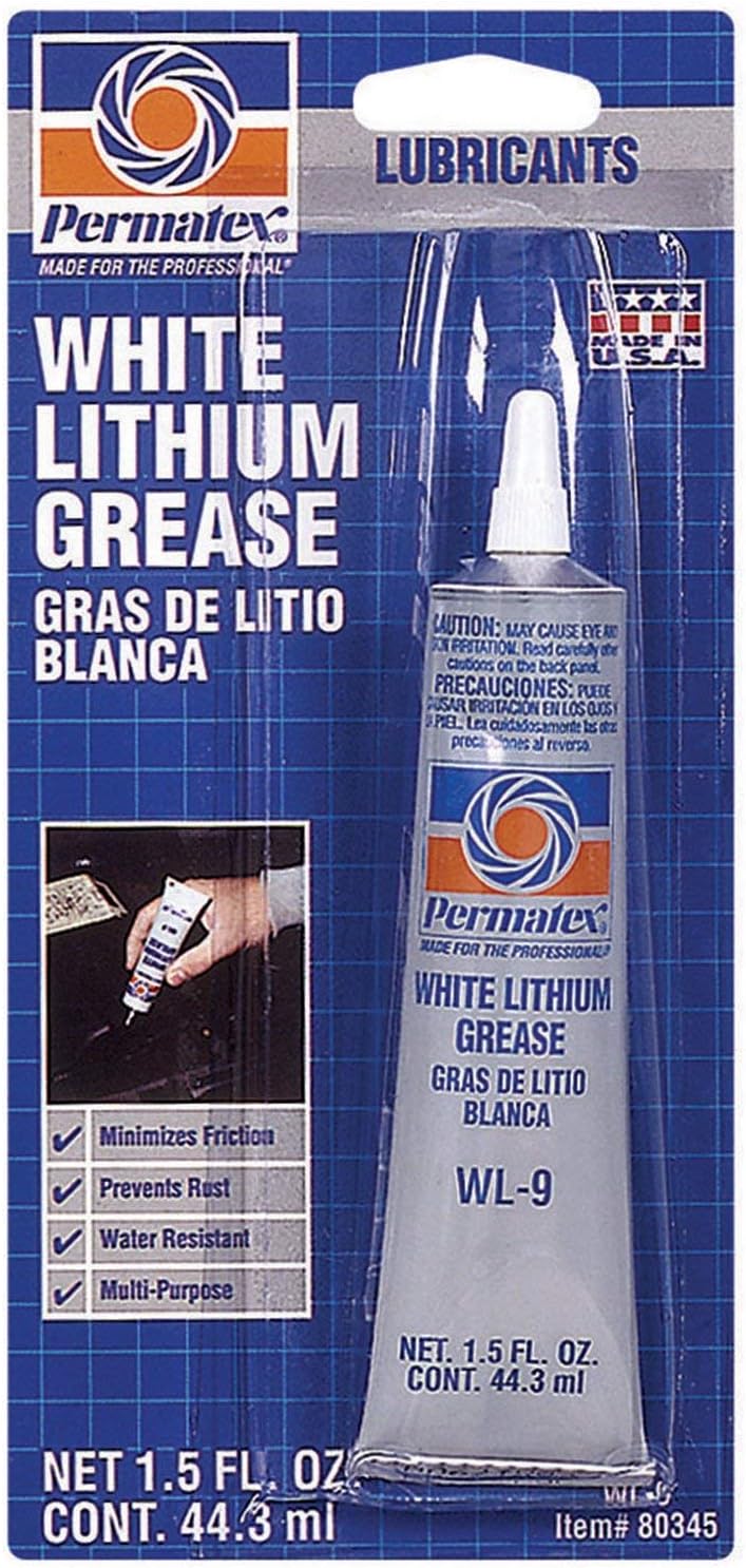 80345 White Lithium Grease, 1.5 oz.