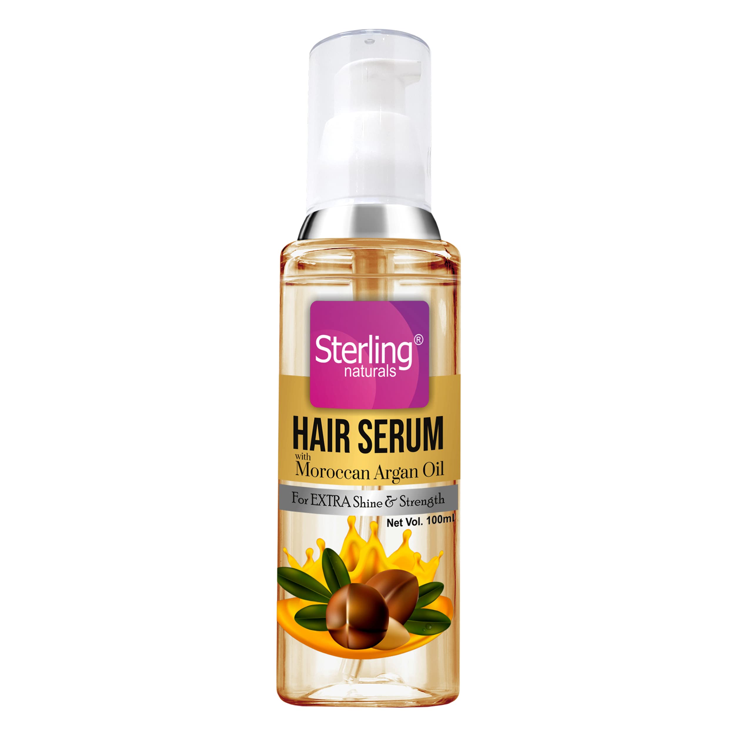 Sterling NaturalsHair Serum with Moroccan Argan Oil - 100mL