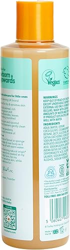 Miniatura 2 de Childs Farm, OatDerma Baby Wash, sin fragancia, limpia y calma suavemente, adecuado para recién nacidos con piel seca, propensa al eczema, sensible,