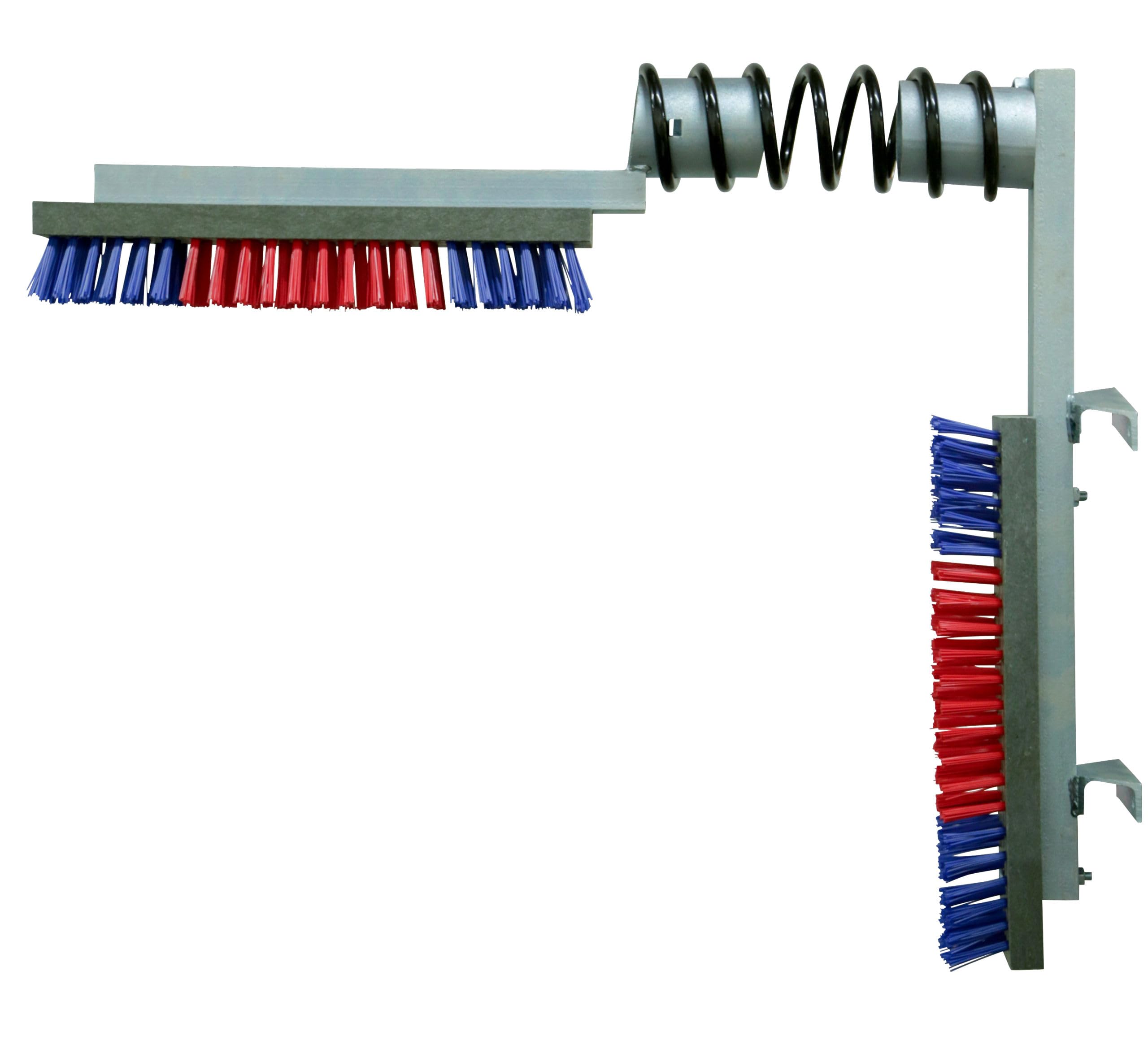 Viehbürste EuroFarm Kuhbürste 50 x 10 cm komplett mit Feder robuste Konstruktion