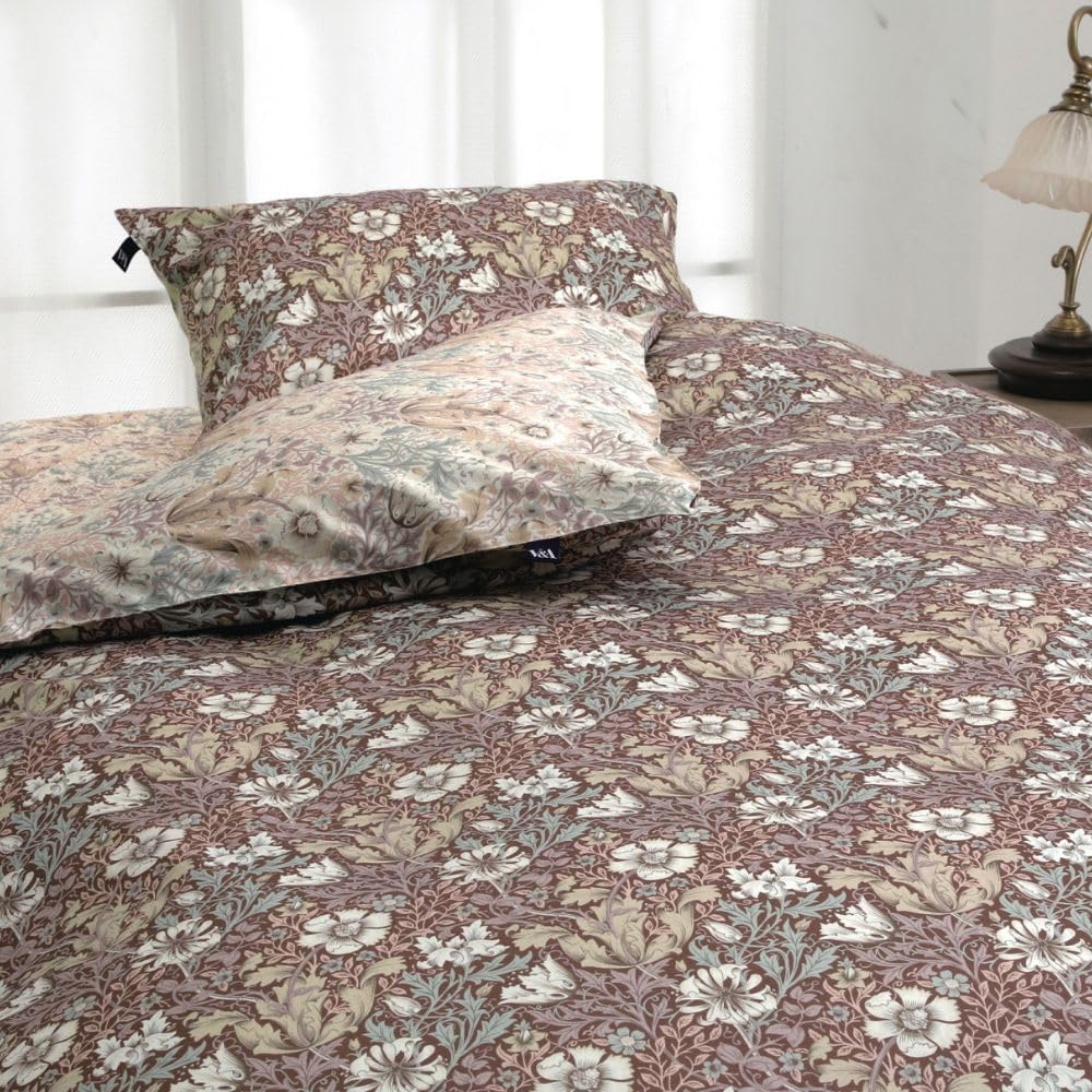 Amazon｜ロマンス小杉 掛けふとんカバー シングルロング(150×210cm)V&A