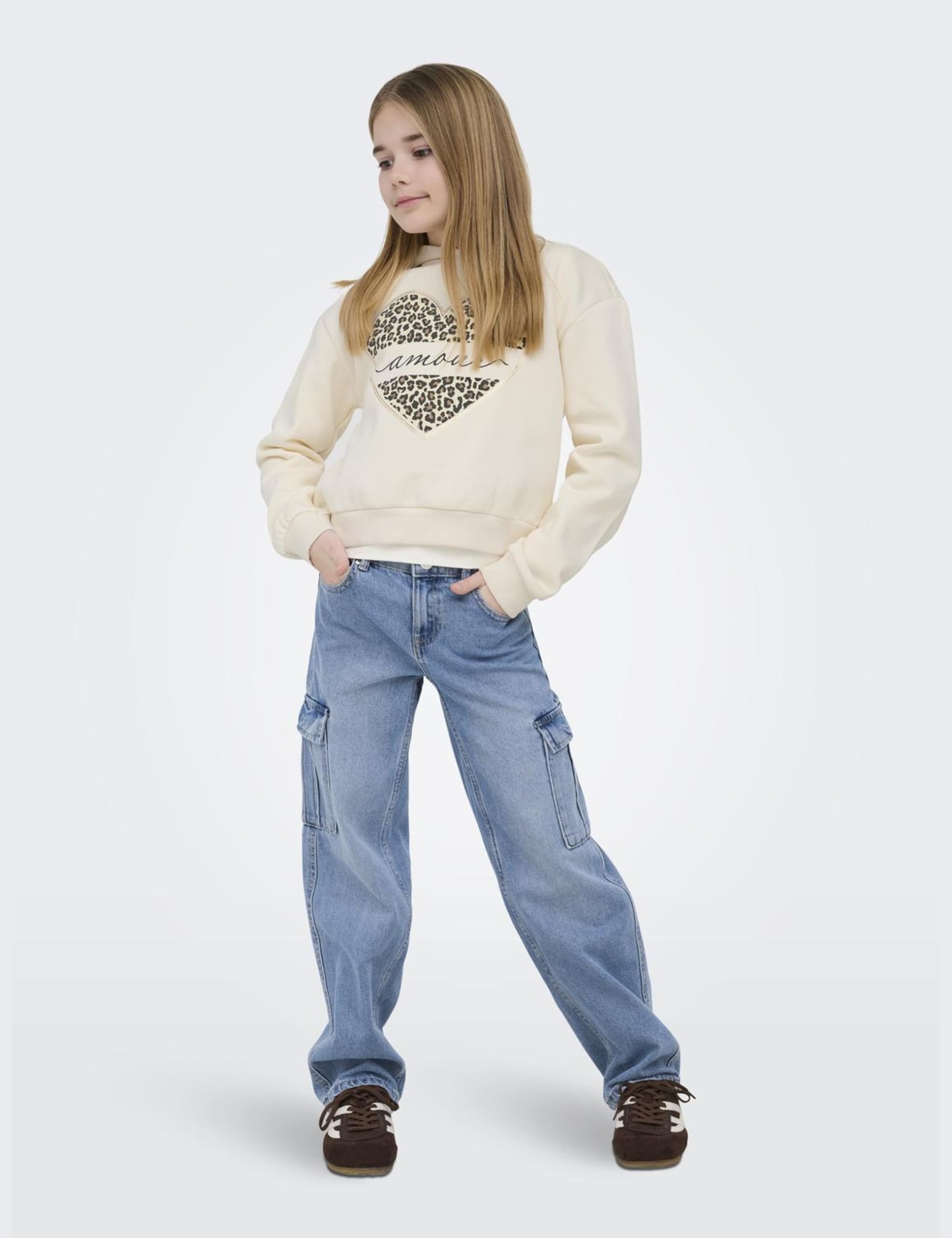 Only Kogharmony Wide Cargo Carrot PIM Noos - Kogharmony Pantalon Cargo Large PIM Noos - Smart Casual - Femme