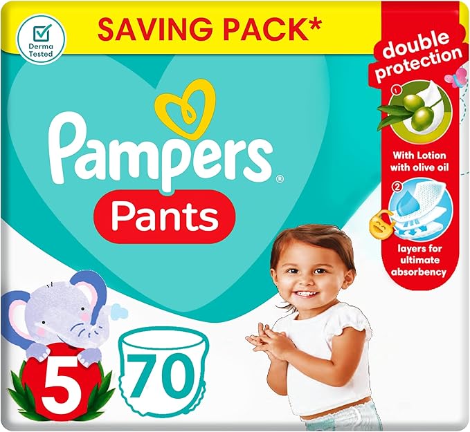 Pampers Pants, Size 5, Saving Pack, 70 Baby Diapers Buy Online at Best