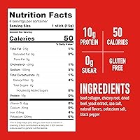 Vista 61 de LonoLife - Sobres individuales de caldo de hueso de ternera al curry tailandés: 0.35 onzas de proteína, apto para dieta Keto, 24 porciones