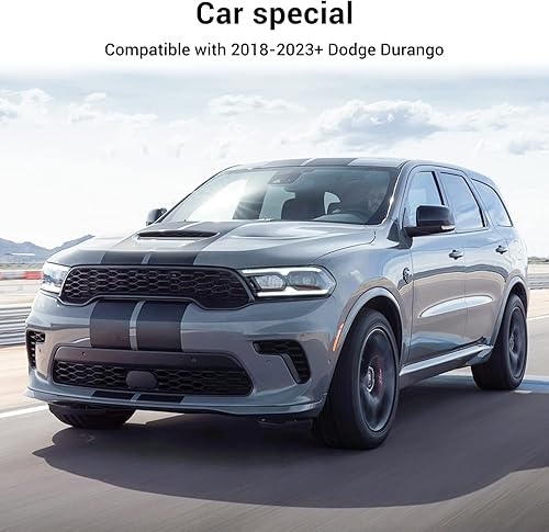 Miniatura 5 de JWWY Parasol para parabrisas para ventana, panel de parasol para Dodge Durango 2011-2024+ + accesorios plegables de poliéster reflectante, bloqueo