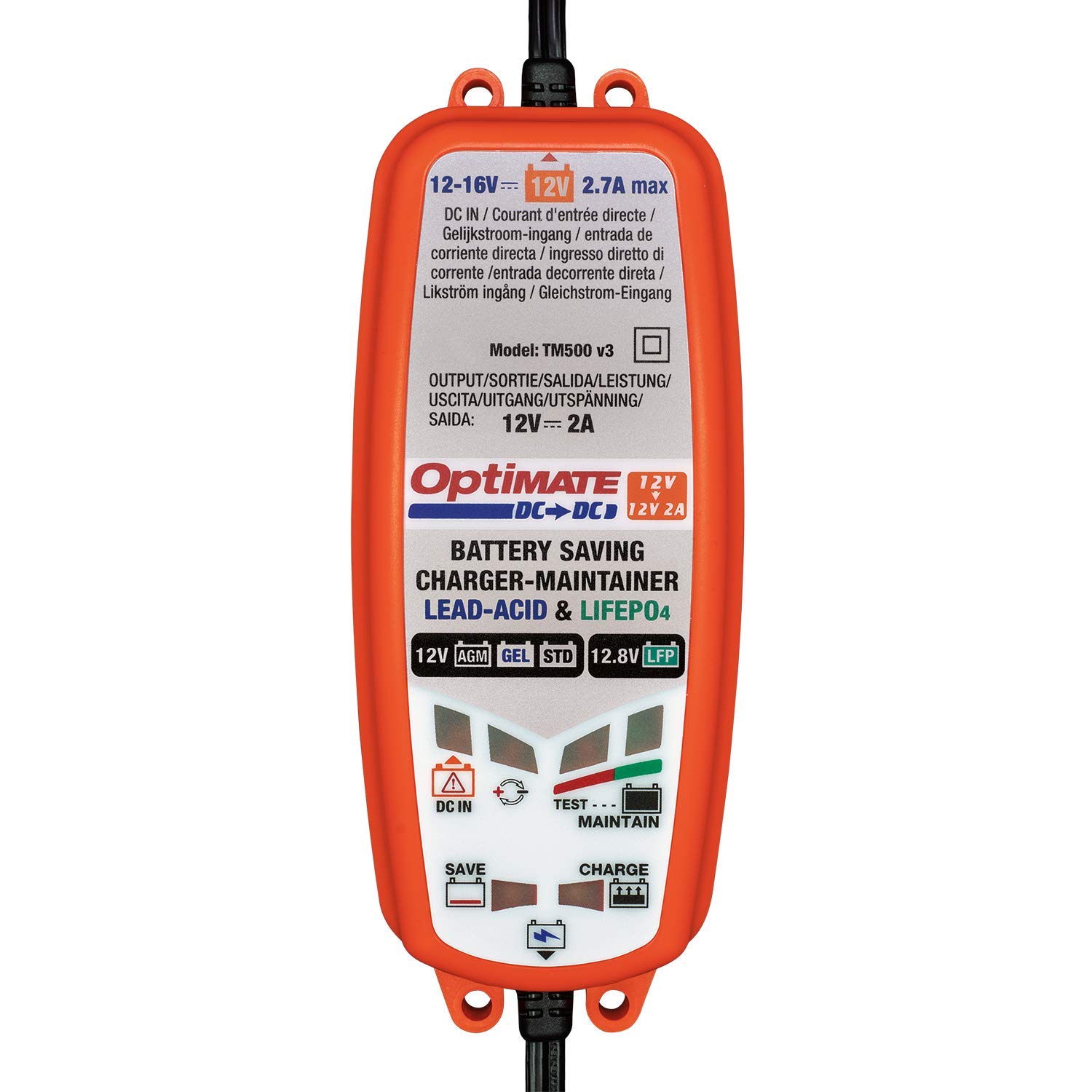 Tecmate TM-500 Cargador Optimate DC-DC