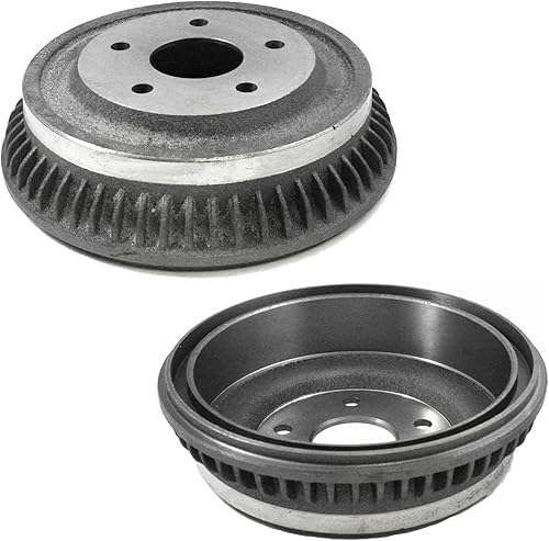 Miniatura 2 de Detroit Axle - Kit de frenos traseros para Dodge Ram 1500 1994-1999 Tambores de freno semimetálicos Zapatas de frenos 1995 1996 1997 1998 Reemplazo