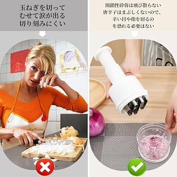 Amazon | Coollooda 野菜チョッパー みじん切り器 スライサー 野菜