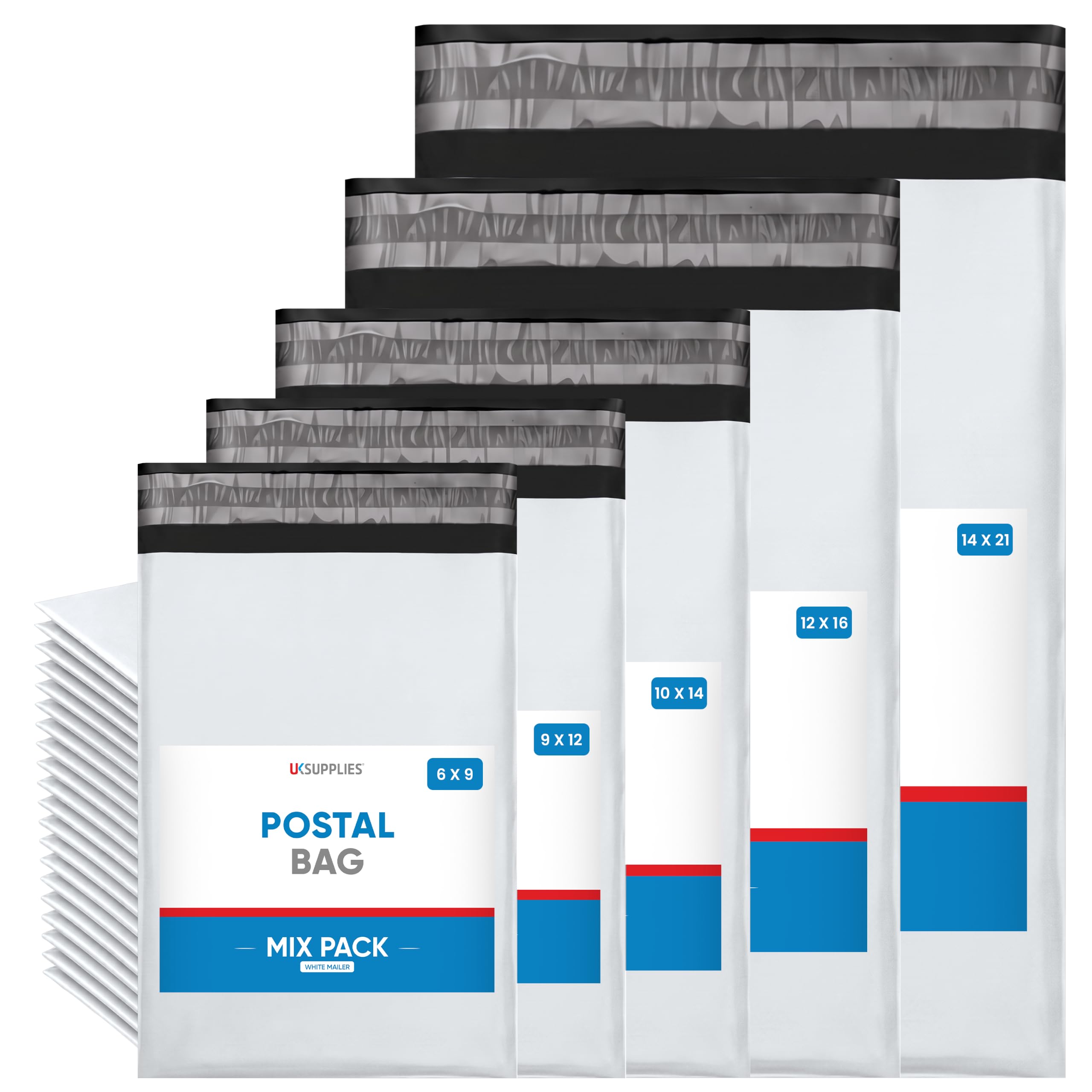 UK SUPPLIES LIMITED Postage Parcel Mailing Bags (Pick Any Sizes/Colour)