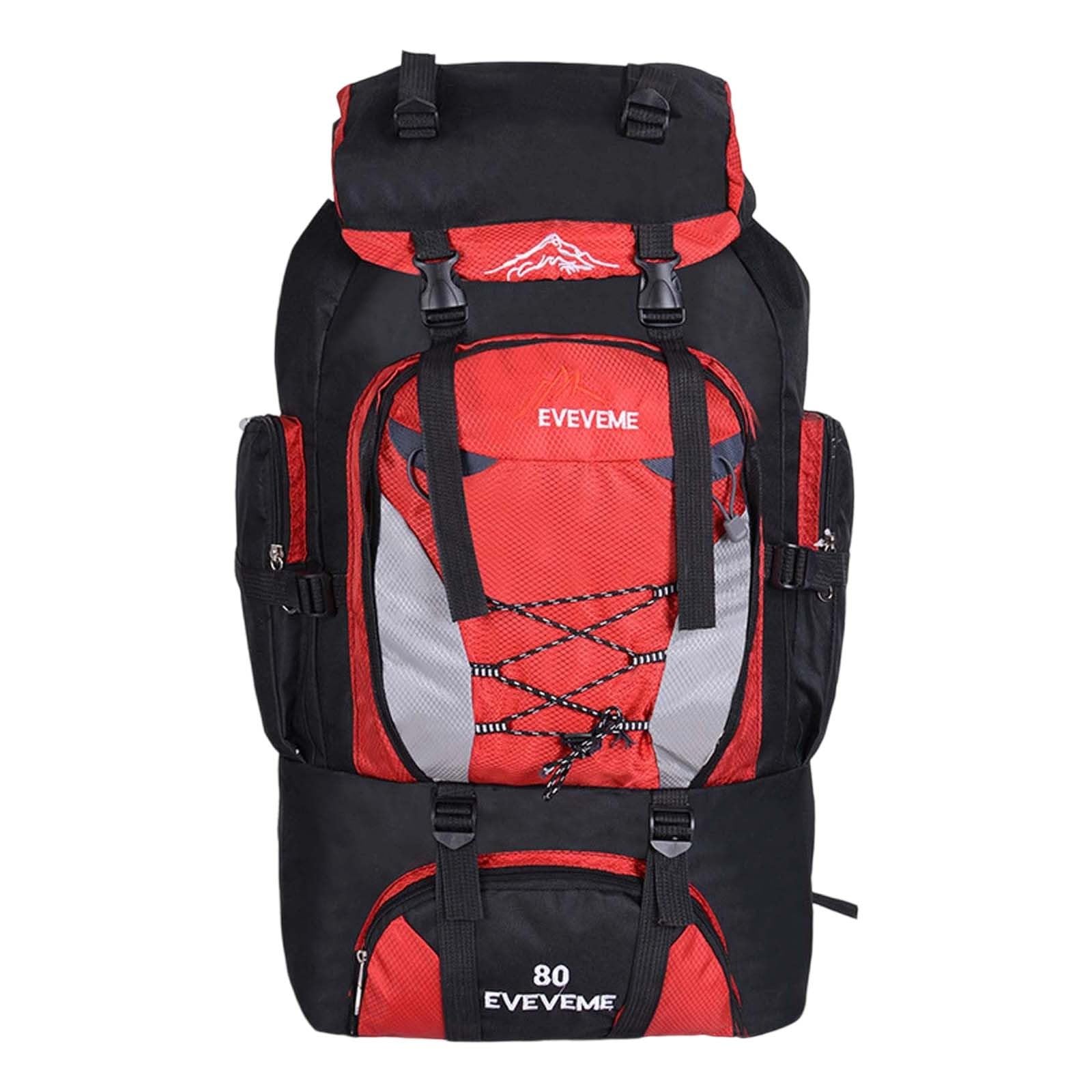 Hiking Backpack 90L Rucksack for Men & Women Waterproof Travelling Large Trekking Bags Outdoor Daypack Hiking BackpackLightweight with Waist Strap Durable Camping Backpack for Outdoor Adventures