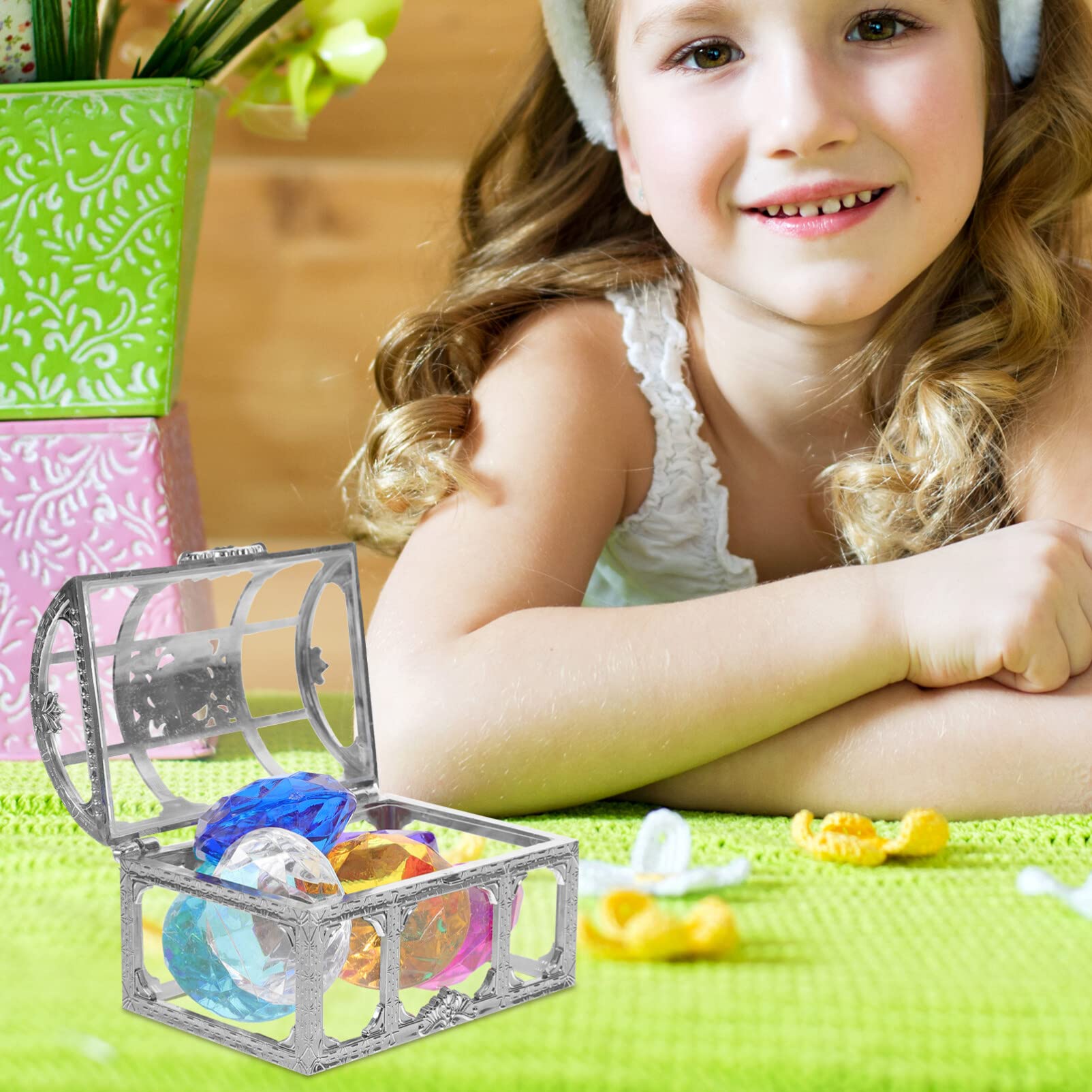 Amazon.co.jp: 宝石箱 キラキラ ダイヤ 宝箱 ミニ ダイヤモンド セット Amazon.co.jp: 宝石箱 キラキラ ダイヤ 宝箱 ミニ ダイヤモンド セット