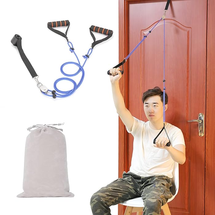 Buy Fanwer Shoulder Pulley MultiUse Over Door Pulleys for Shoulder