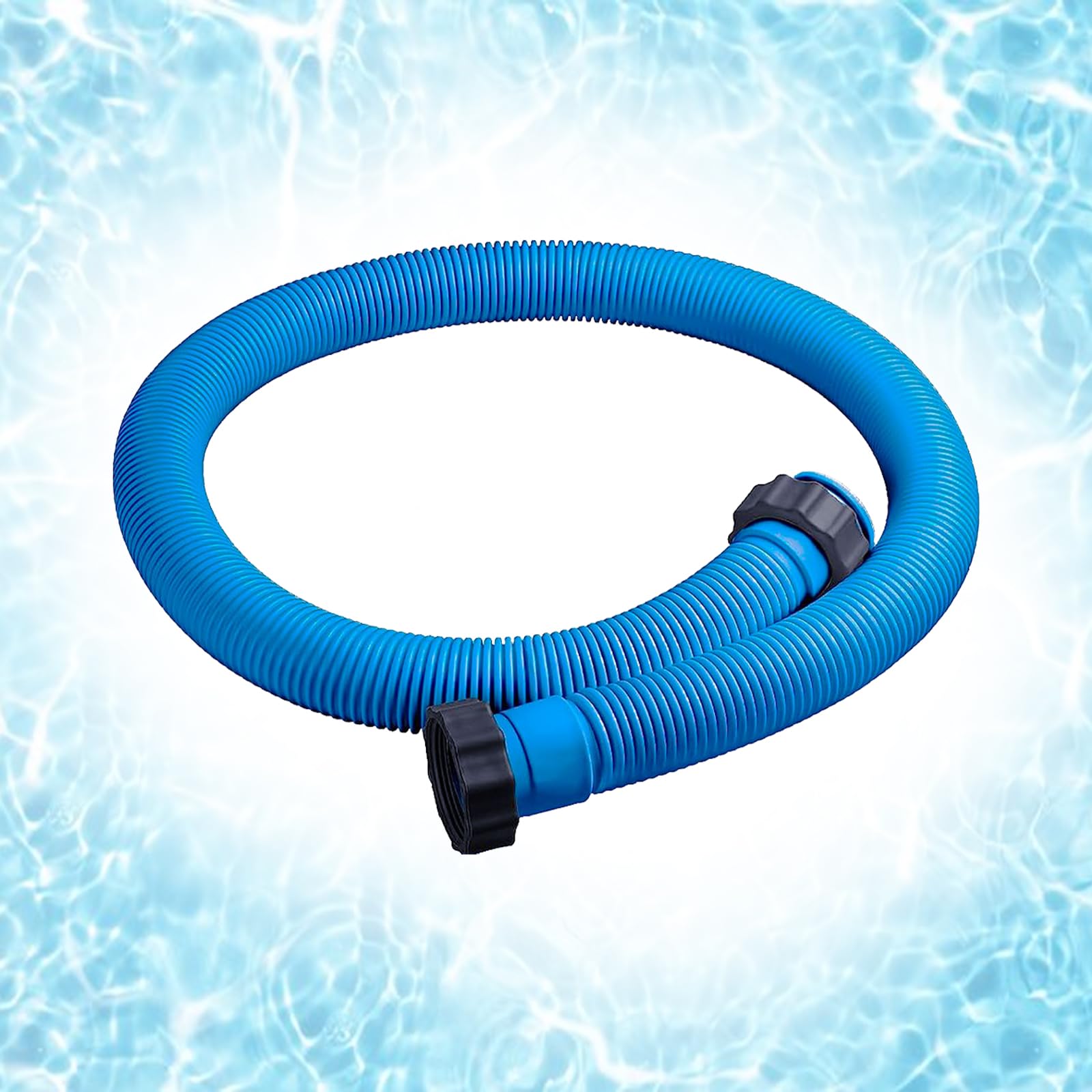 Photo 1 of 1.5" Pool Pump Replacement Hose for Above Ground Pools, Compatible with Intex 1500 GPH Filter Pumps, Sand Filters & Saltwater Systems, White Pool Hose Accessory - 29060E Replacement