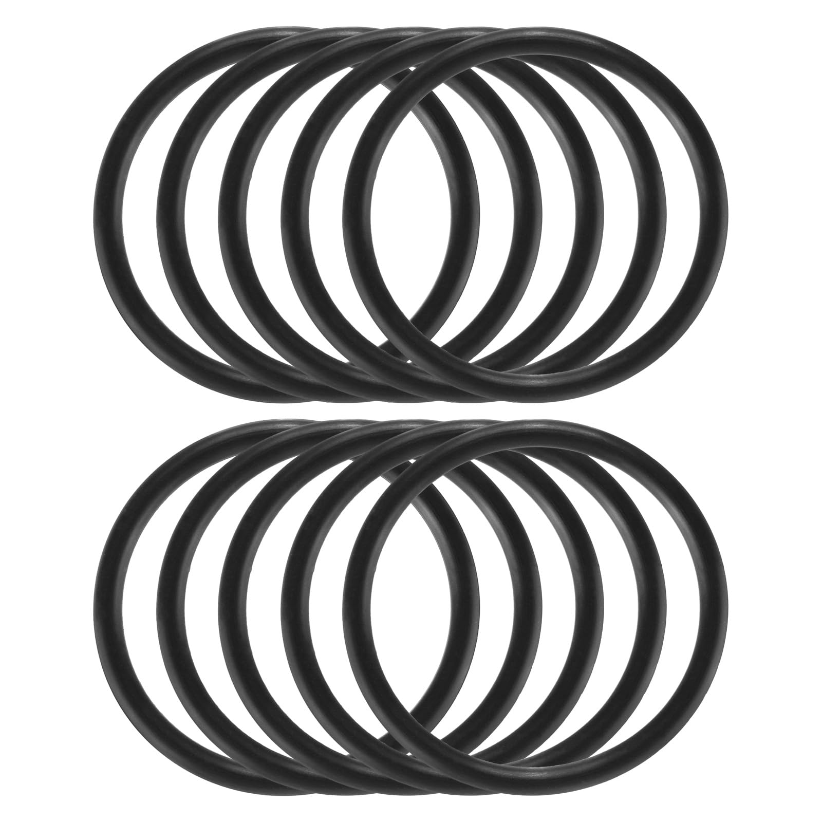 QUARKZMAN – 10 Cinghie Elastiche Per Motore Macchina Da Cucire – Gomma Nitrilica – Perimetro 226 Mm (8,9") – Spessore 5 Mm