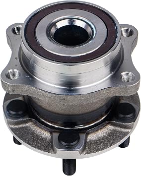 KUSATEC 512401 Rear Wheel Bearing and Hub Assembly Compatible with Subaru Outback Legacy 2010-2014 Forester 2009-2013 Scion FR-S, Subaru BRZ WRX, 5 Lug