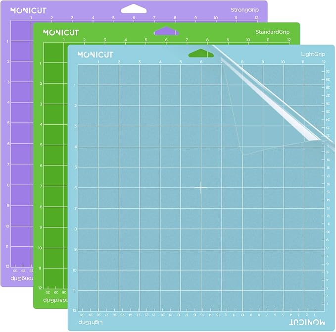 Monicut 12x12 Cutting Mat for Cricut Maker 3/Maker/Explore