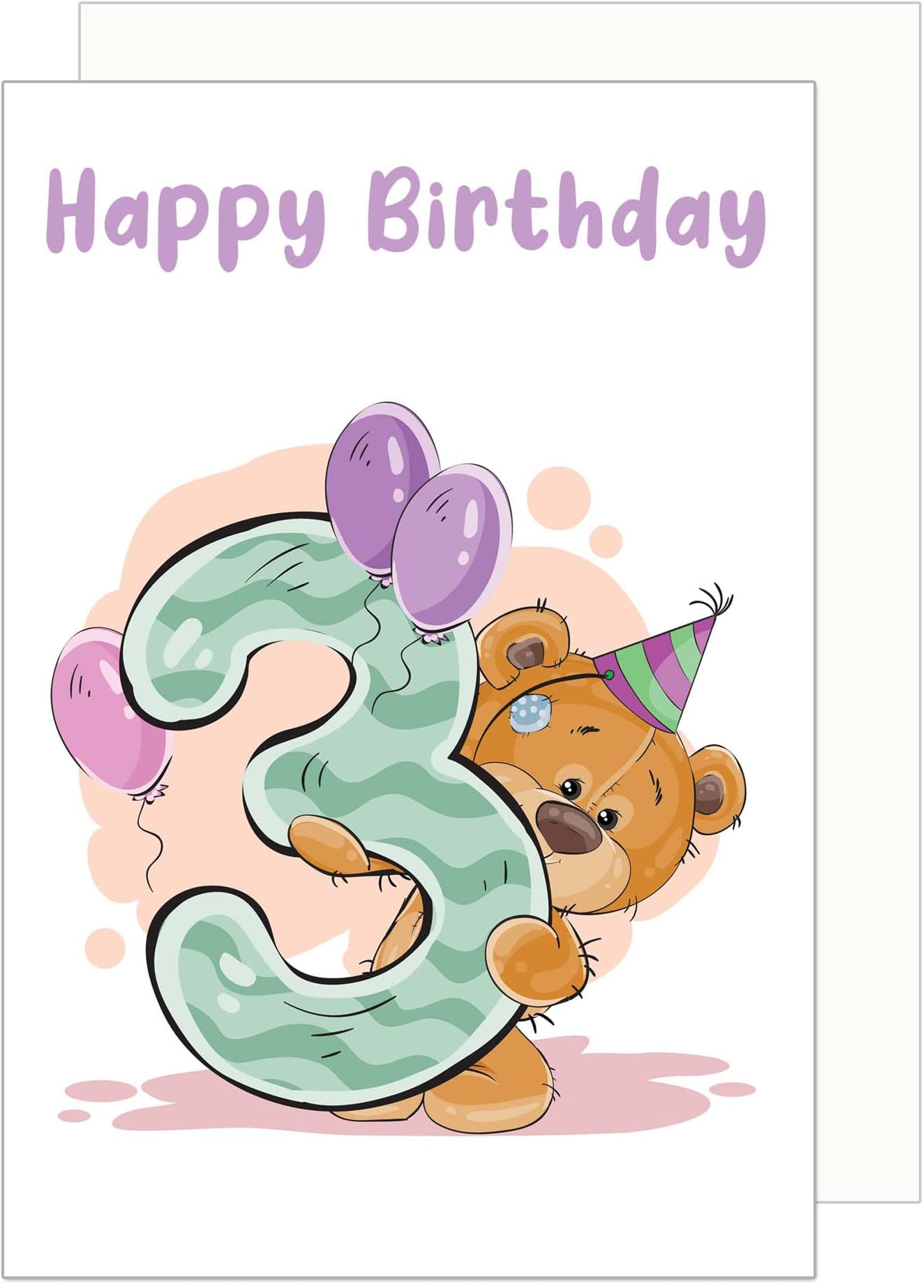 Geburtstagskarte 3. Geburtstag Mädchen Meerjungfrau Amazon.de