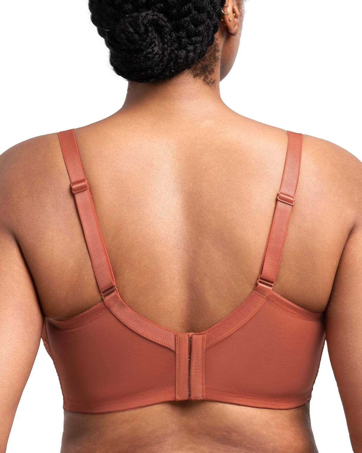 HSIA Minimizer Bras for Women Large Bust Full Coverage Lace Plus Size Bra - Mermaid Scales - Image 6